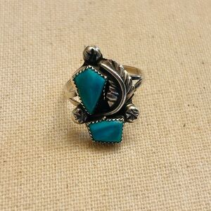 Sterling Silver turquoise stone ring